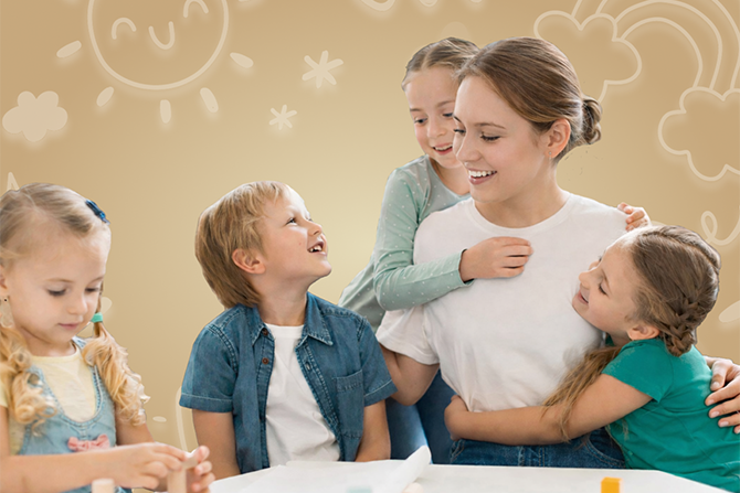 1) Модуль вверху - Баннер специальность - Специальное дошкольное образование